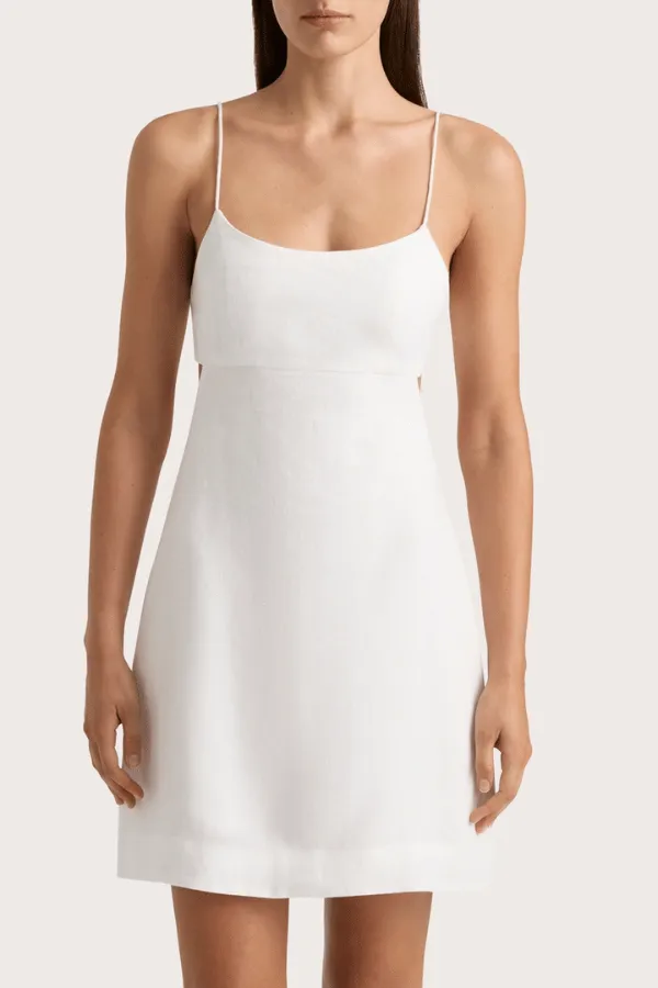 Antibes Mini Dress White