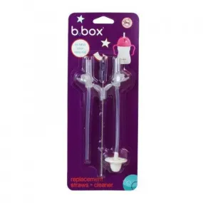 b.box Replacement Straw & Cleaner for Sippy Cup