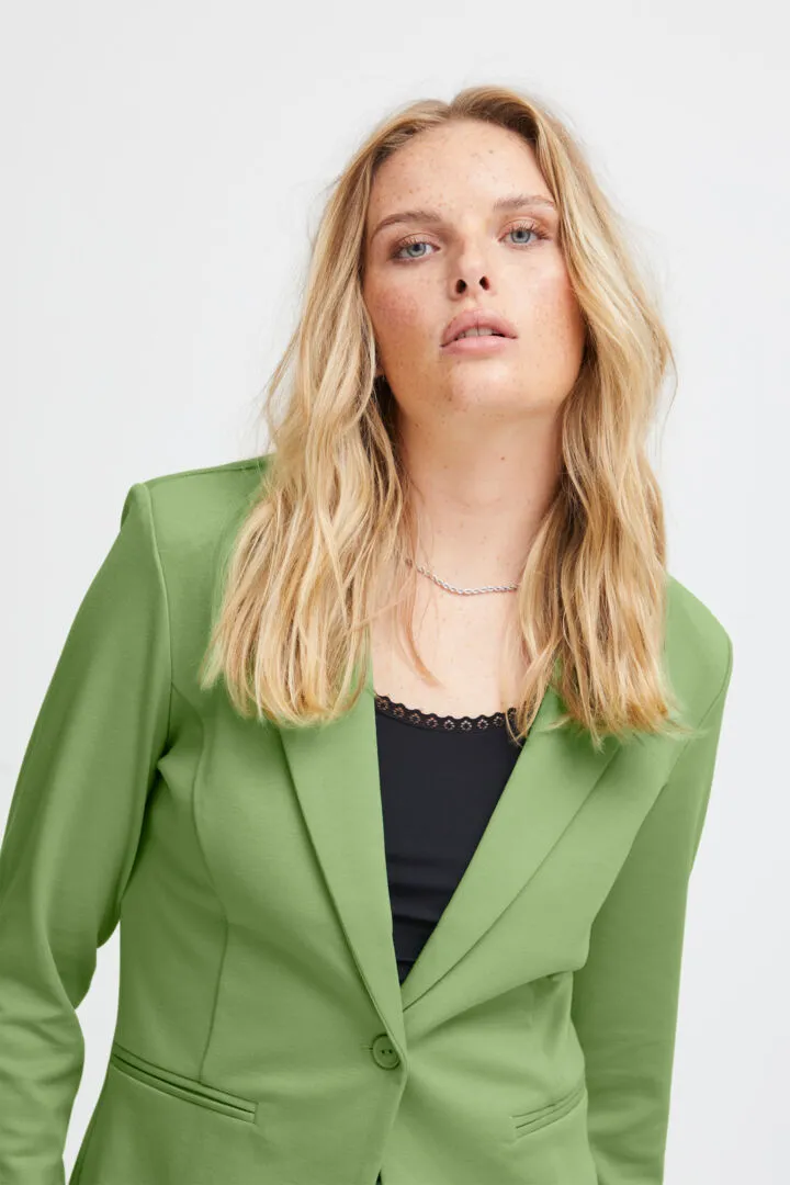 Ichi Kate Blazer-Green Tea-20101801