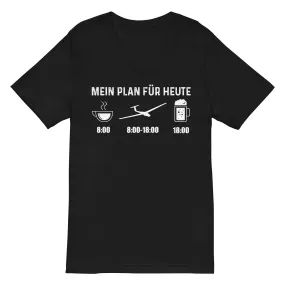 Mein Plan Für Heute - Herren V-Neck Shirt