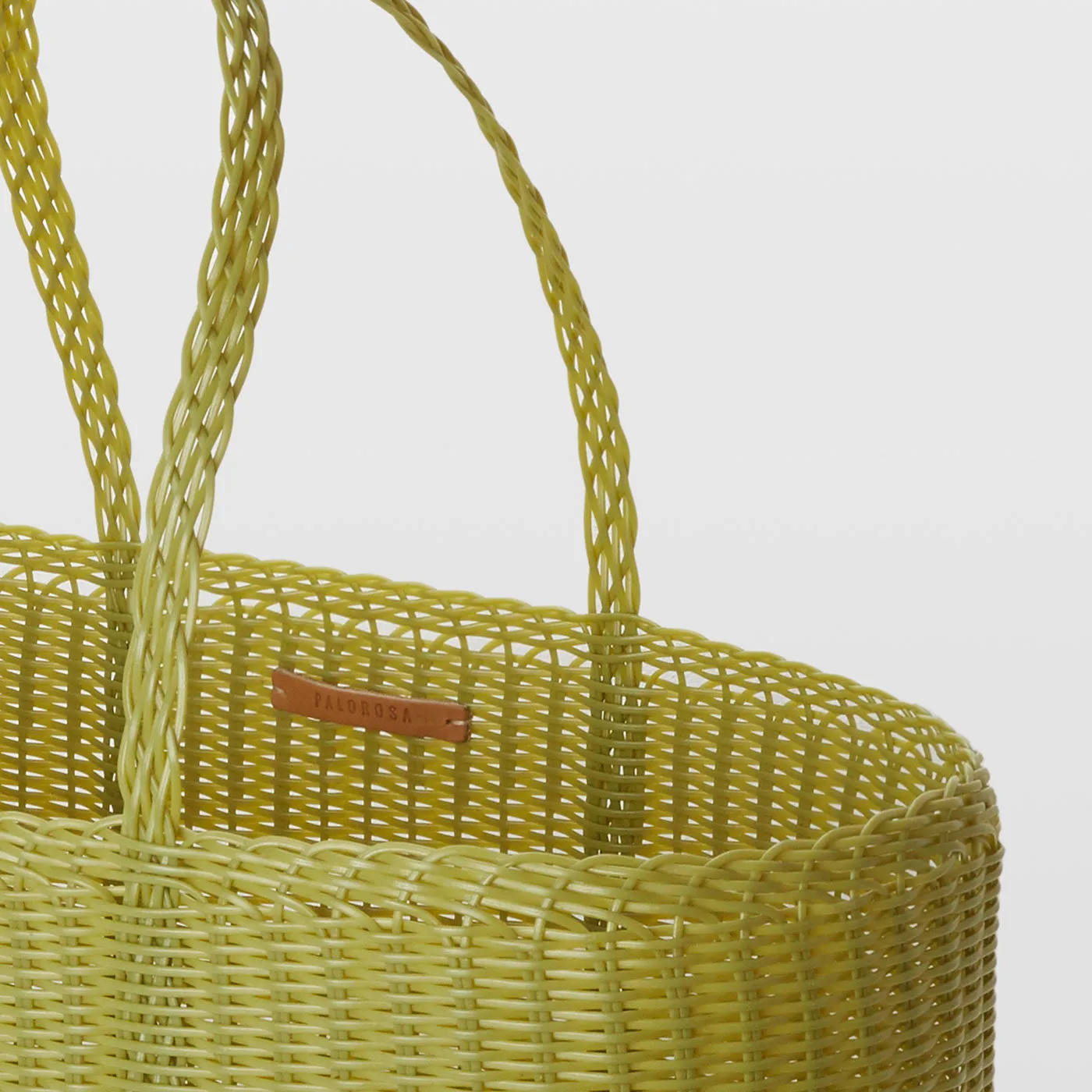 PALOROSA | BASKET | PISTACHIO | LARGE