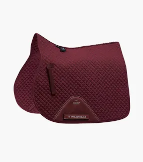 PEI Pony Plain Cotton GP/Jump Pad (Burgundy)