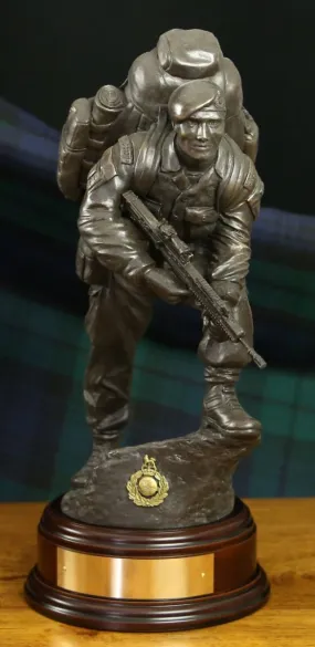 Royal Marines Commando Alert - Bronze A5m