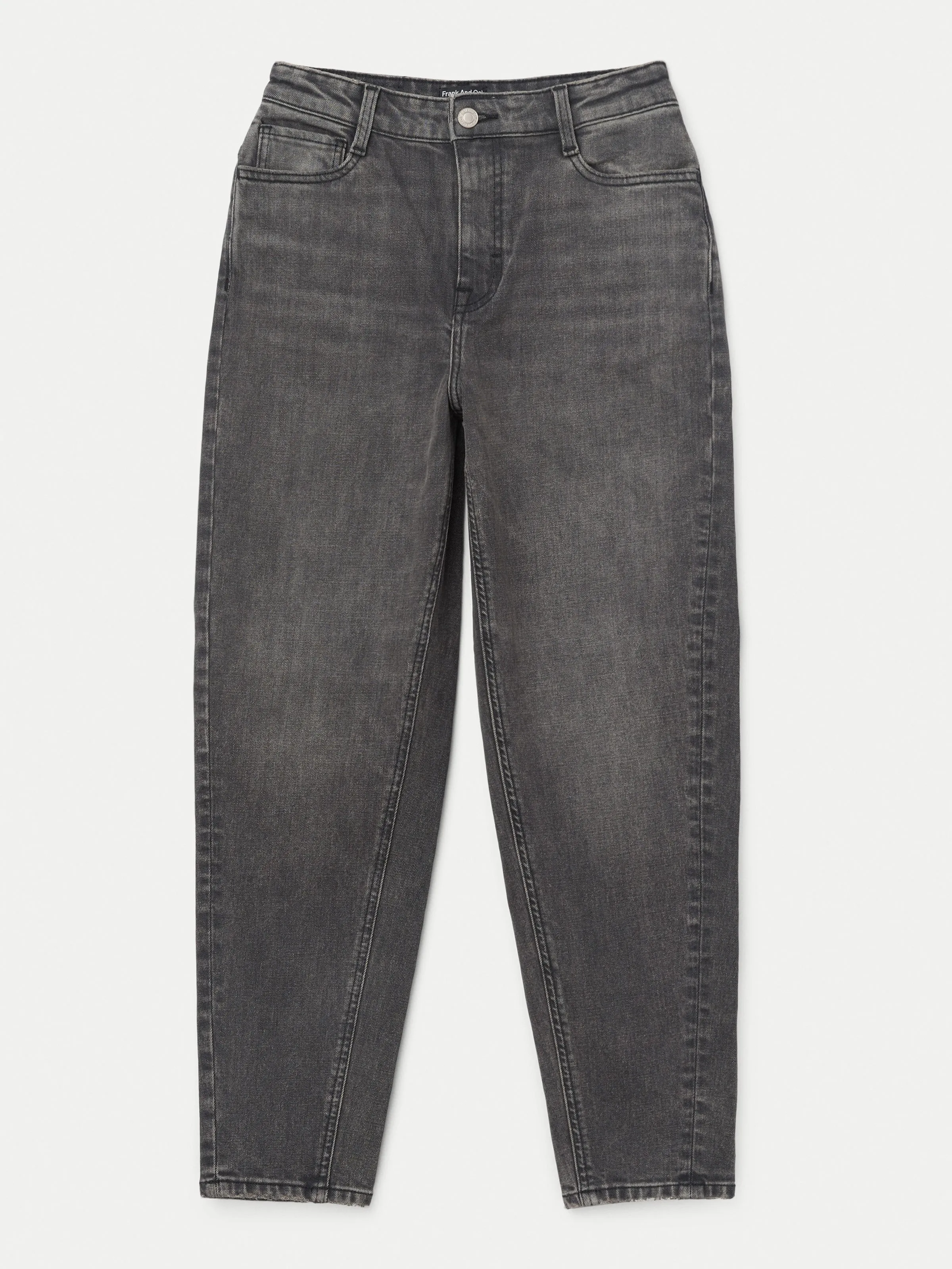 The Linda Balloon Jean in Medium Grey