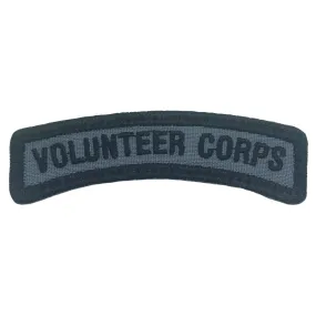 VOLUNTEER CORPS TAB - GREY