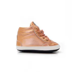 z Baby Toddler Shoes & Sneakers for Babies and First Walkers - Brooklyn High Tops Rose Gold